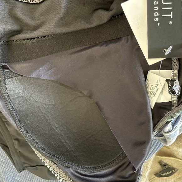 Dreamsuit Miraclesuits One Piece Swimsuit Cross Ruched Metallics Black Size 18W - Picture 5 of 8